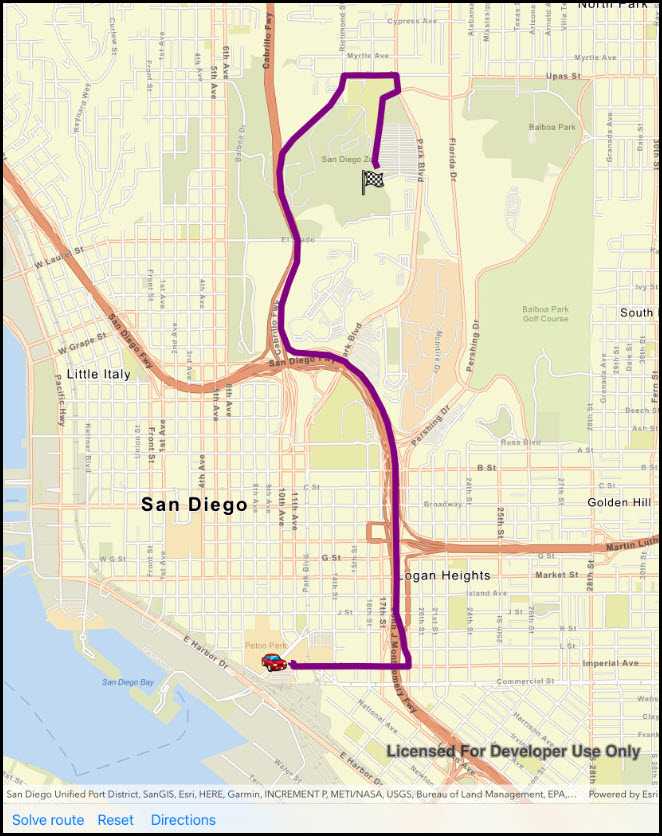 Image of find route