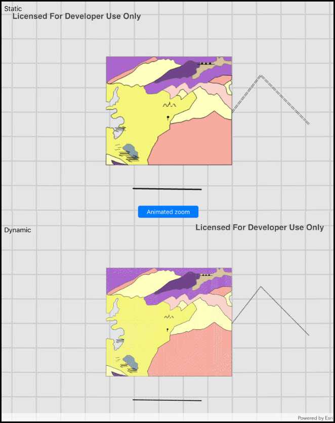 Image of feature layer rendering mode scene