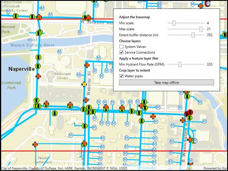 Image of generate offline map overrides