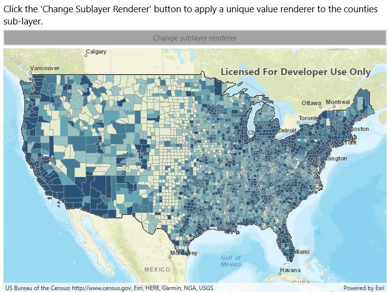 Image of change sublayer renderer