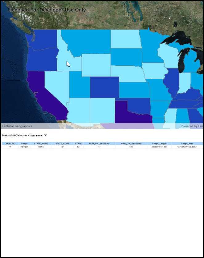 Image of identify WFS features