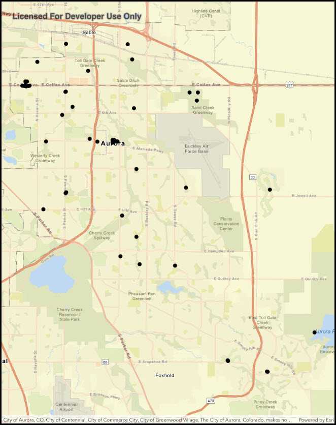 Image of feature layer shapefile