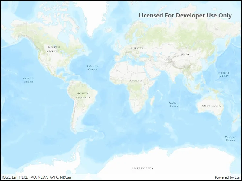 Image of ArcGIS tiled layer URL