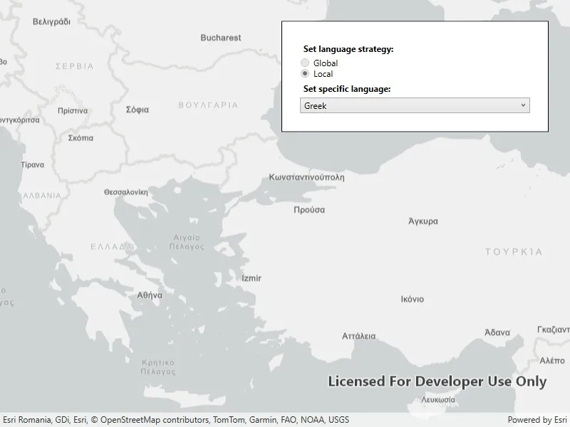 Configure basemap style parameters