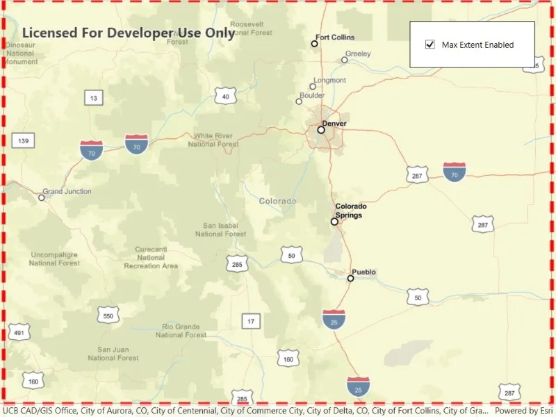 Image of set max extent