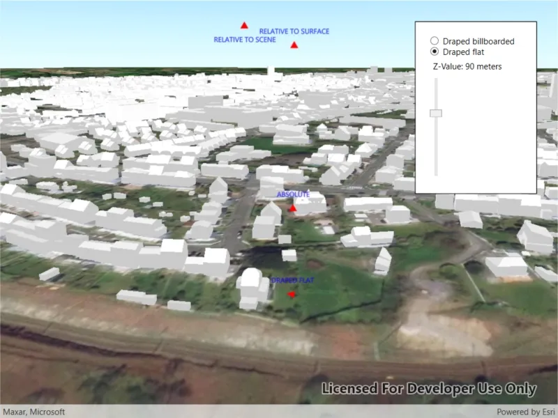 Image of surface placement