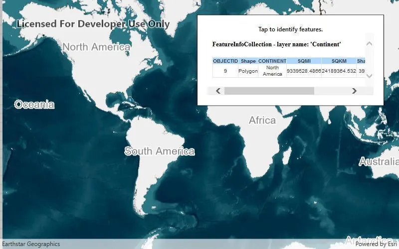 Image of identify WFS features