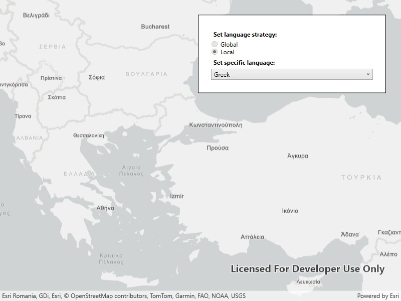 Configure basemap style parameters
