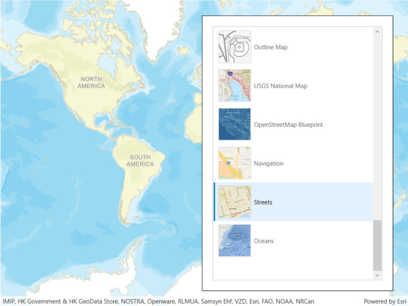 Image of Set basemap sample