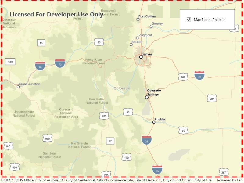Image of set max extent