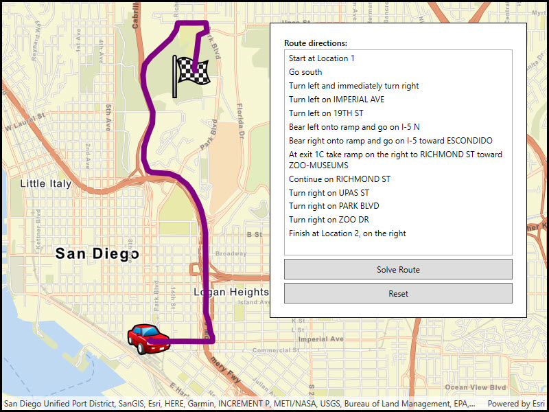 Image of find route
