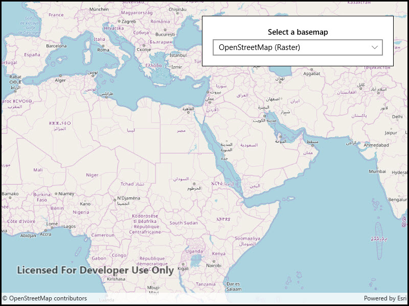 Image of Set basemap sample