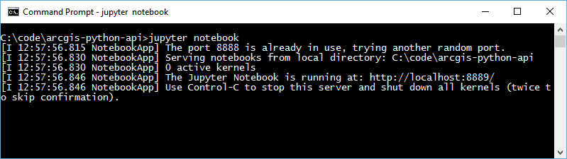 python-jupyter-notebook-command-is-recognized-in-command-line-but