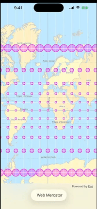 Change Map Spatial Reference