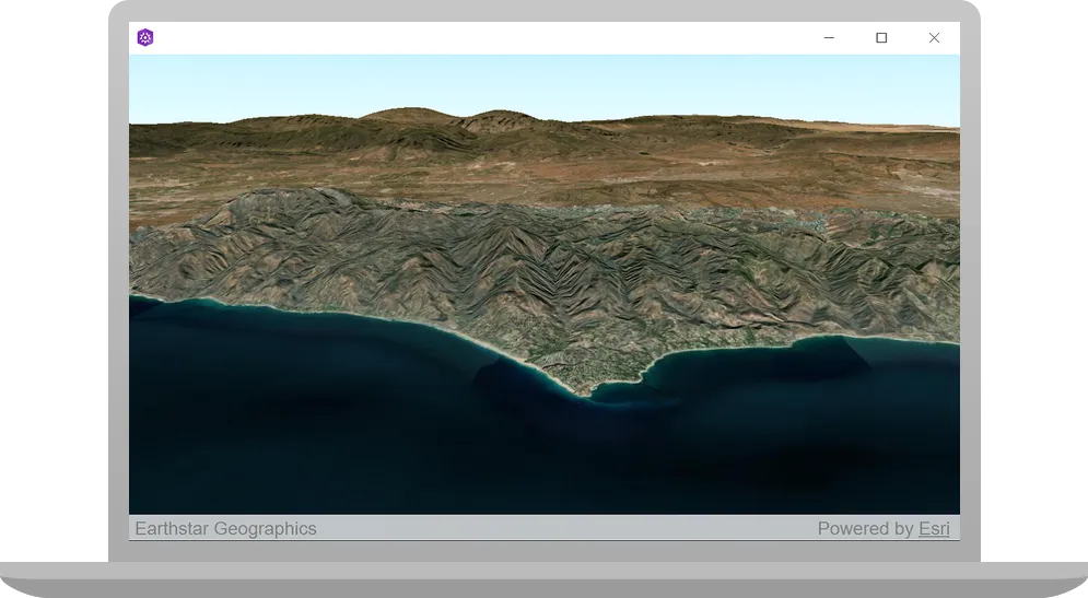 display a scene