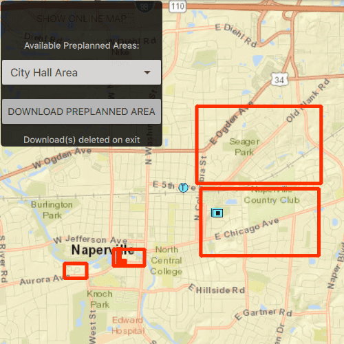 Download A Preplanned Map Area Arcgis Runtime Api For Qt Arcgis For Developers