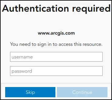 Authenticator to present a login alert