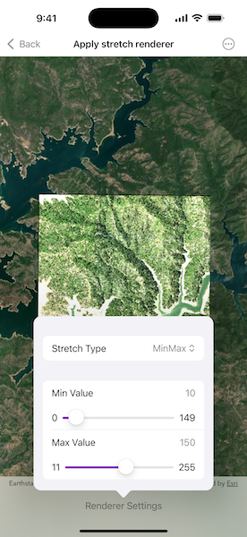 Image of apply stretch renderer sample