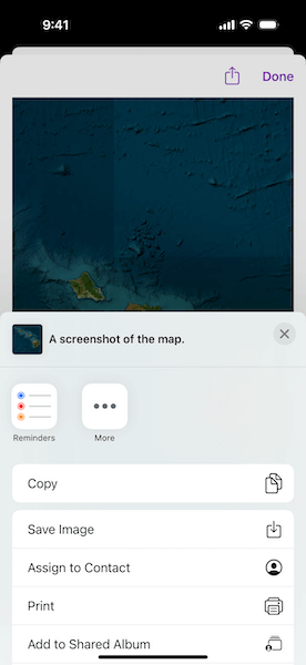 Image of Take screenshot sample