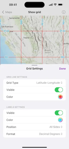 Image of Show grid sample