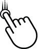 Drag gesture