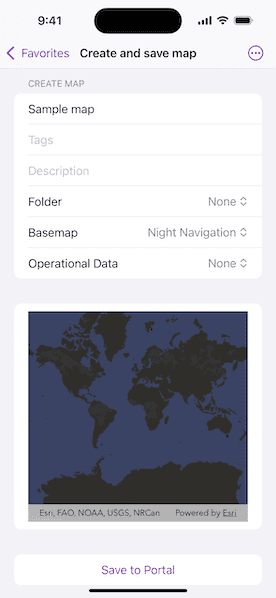 Image of create and save map
