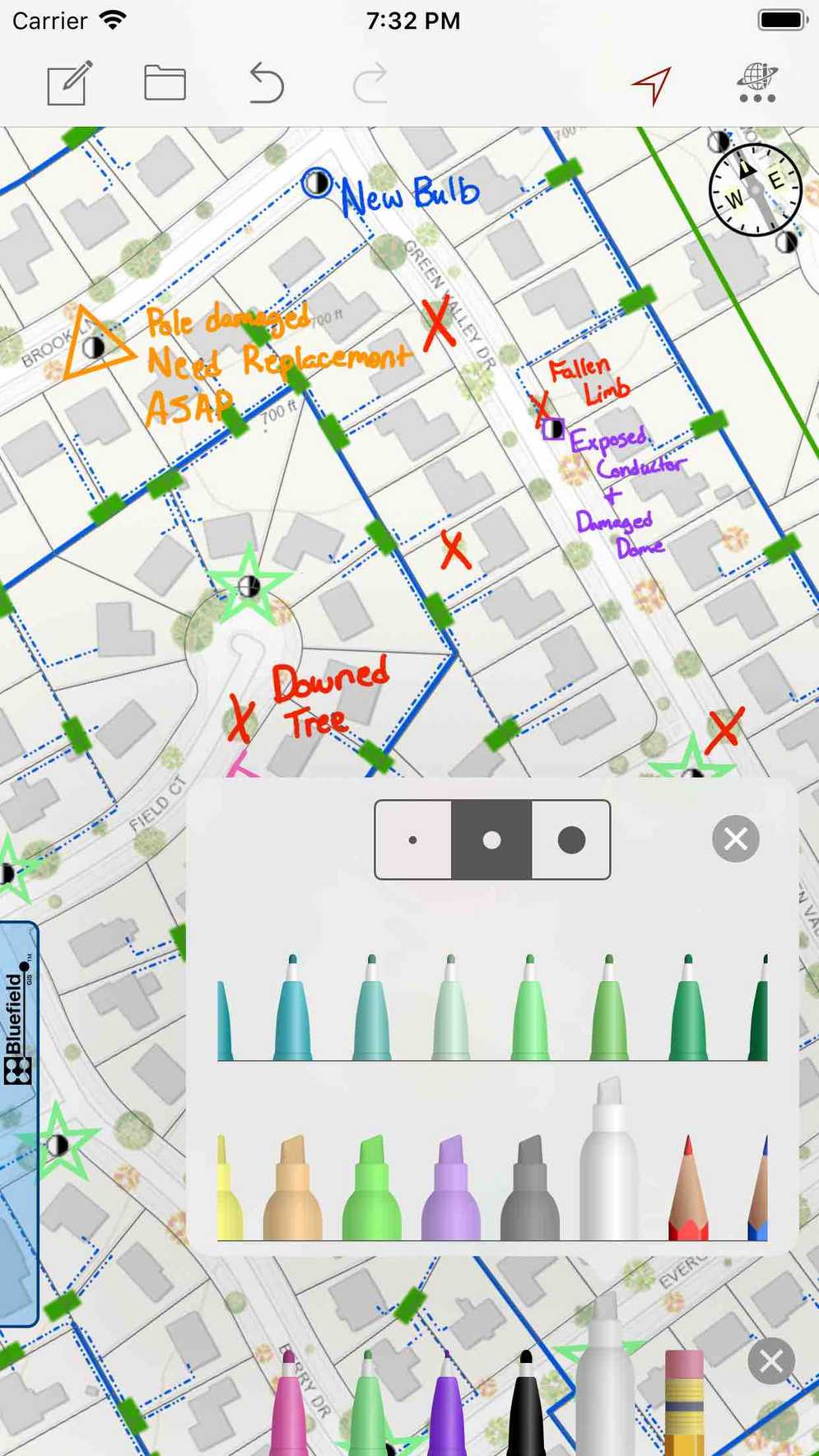 Draw Maps App Screenshot