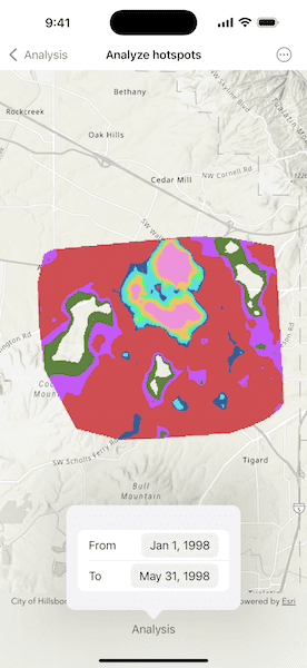 Image of analyze hotspots sample