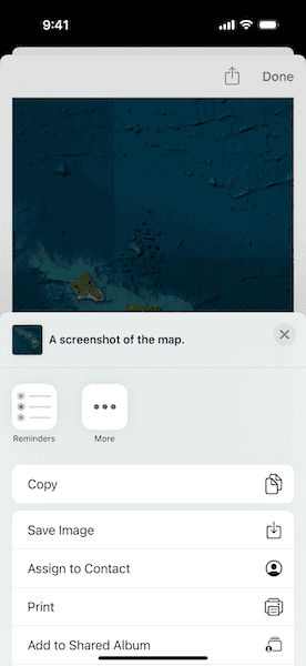 Image of Take screenshot sample