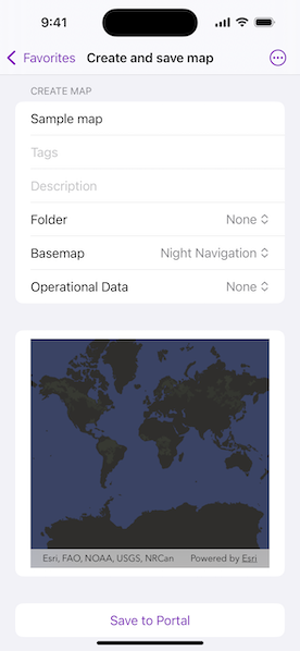 Image of create and save map
