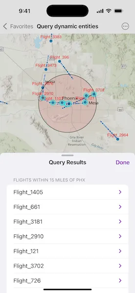 Image of Query dynamic entities sample