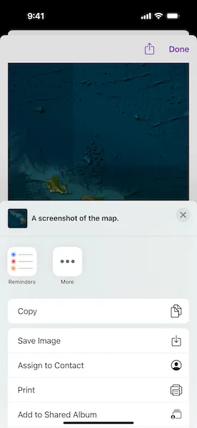 Image of Take screenshot sample