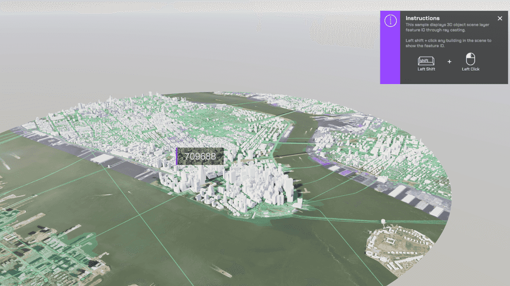 Visualize 3DObject ID's, ArcGIS Maps SDK for Unity