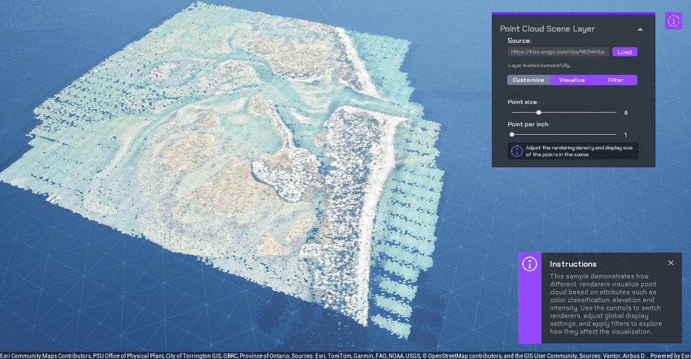 Point Cloud Layer Sample