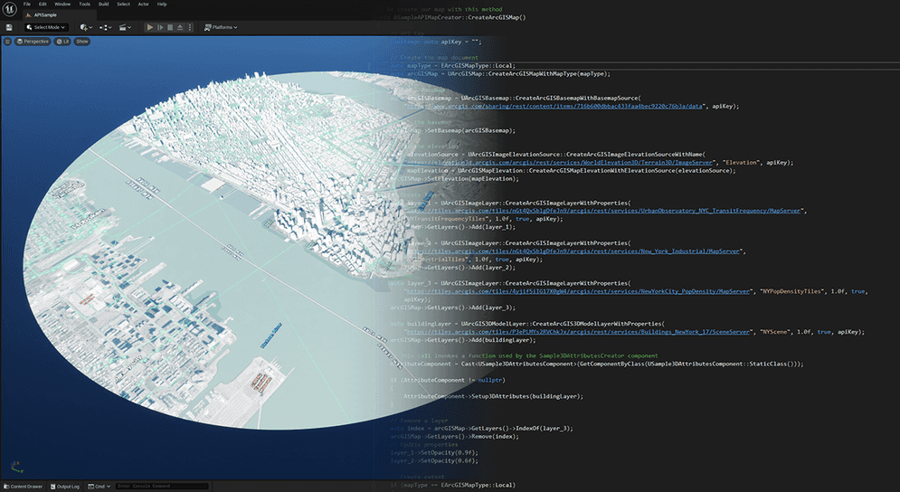 Bridging the World of 3D GIS and Game Engines