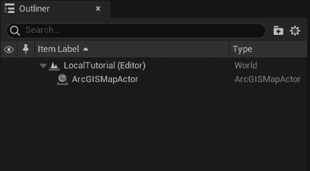 ArcGIS Map Actor